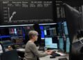 European shares slide on Mideast worries; ECB, BoE in focus