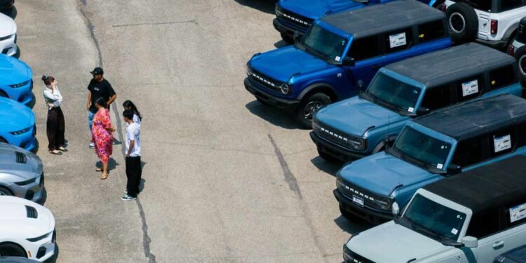 Ford’s profit jumps as carmaker powers through an EV slowdown