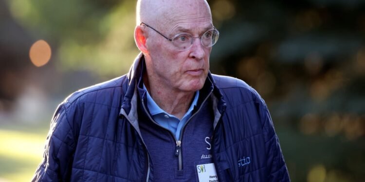 Former Treasury Secretary Henry Paulson warns U.S. needs an emergency ‘break-the-glass’ plan if Treasury demand collapses