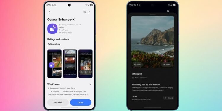 Galaxy Enhance-X Is Samsung's Best Photo and Video Editing Tool