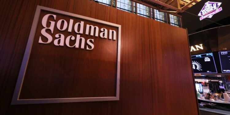 Goldman didn’t deliver the blowout earnings that was expected, and the stock is falling