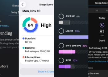 How Oura, Whoop, Garmin, Apple Watch, and Fitbit Calculate Sleep Scores