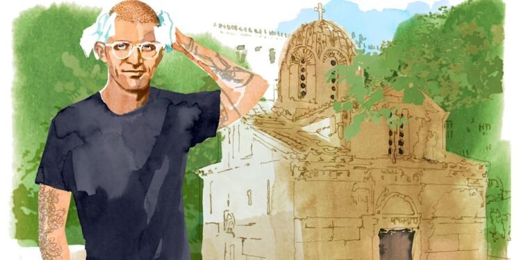 In Athens, Director Sam Pinkleton Gets a Hair Transplant and Reconnects With His Roots