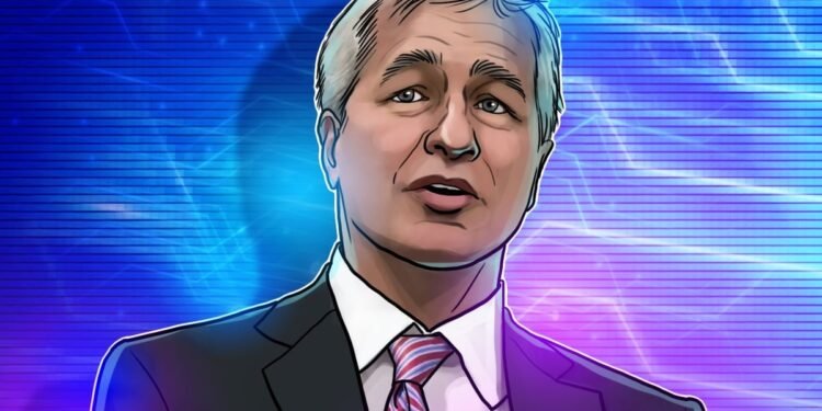 JPMorgan CEO Flags Blockchain Rivals as Kinexys Scales