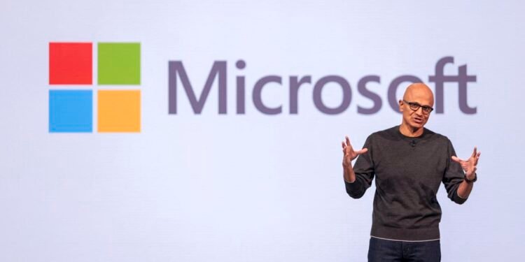 Microsoft just can’t win Wall Street’s trust. The stock is falling as spending fears linger.