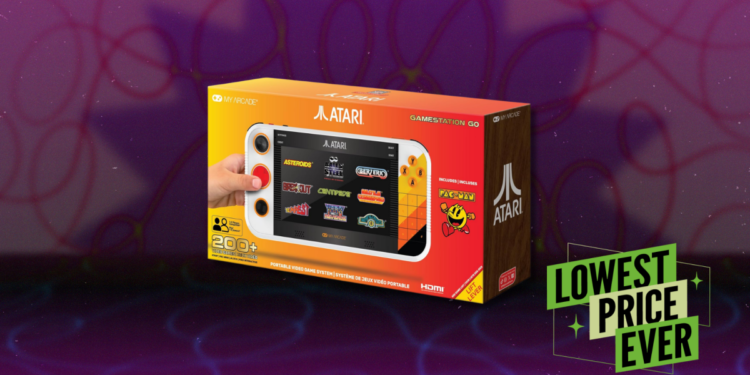 More Than 200 Classic Atari Games Are Packed Into This $125 Handheld Device