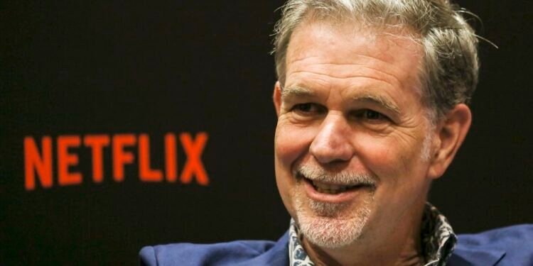Netflix co-founder Reed Hastings has made over $500 million on stock options since last year
