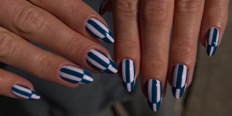 Optical-Illusion French Nails: Spring's Coolest Trend