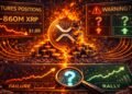Over 860 Million XRP in Futures Positions Just Vanished – Warning Or Opportunity?