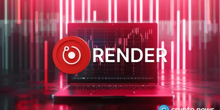 Render price eyes $2.64 as daily W pattern forms