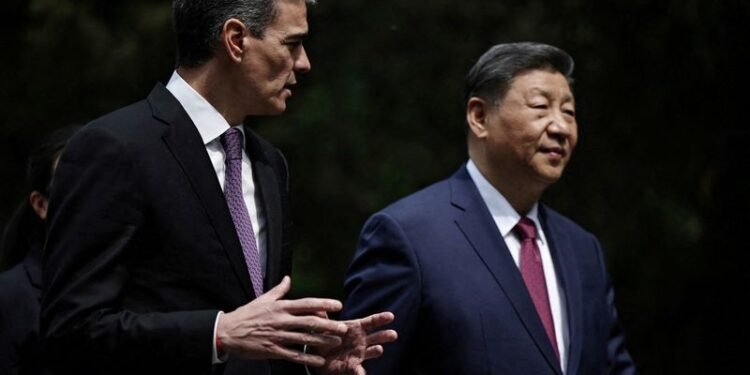 Spanish premier urges China to take bigger role in multipolar order