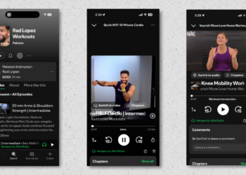 Spotify Now Has Peloton Workout Videos
