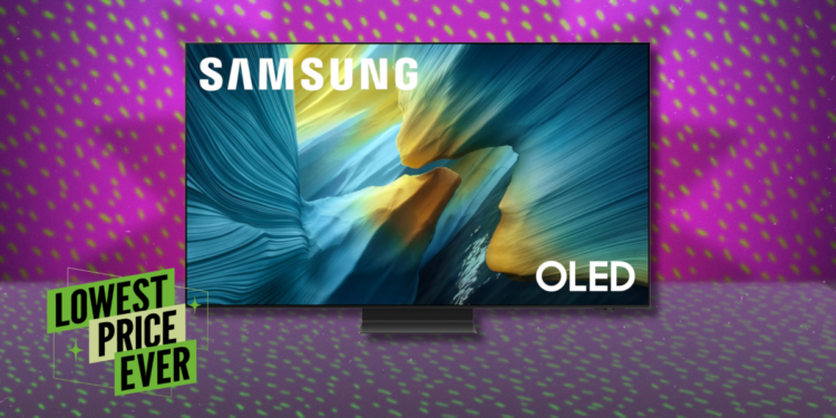 The 55-inch Samsung S95F OLED TV Is $600 Off