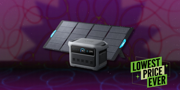The Anker Solix C1000 Gen 2 Portable Power Station Is Nearly $300 Off Right Now