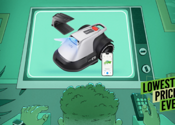 The Eufy E15 Robot Lawnmower E15 is 59% Off Right Now