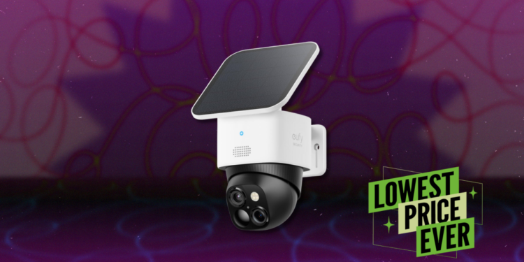 The Eufy SoloCam S340 Is 40% Off Right Now