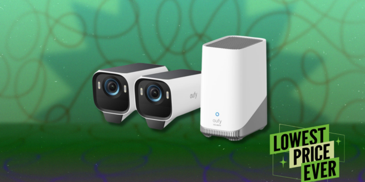 The EufyCam S3 Pro Camera Kit Is $150 Off Right Now