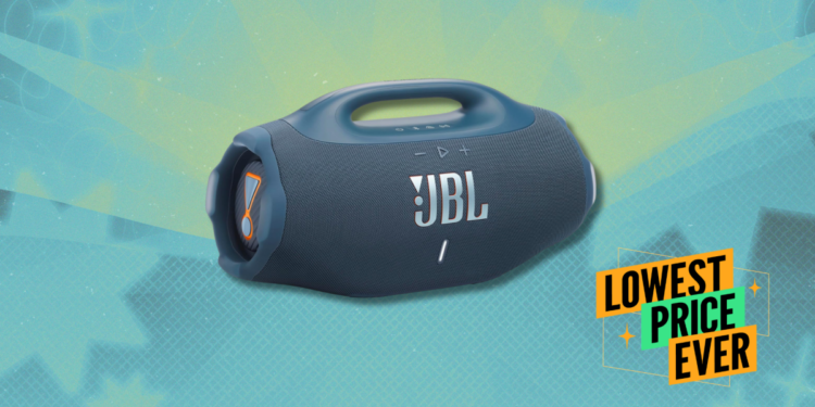 The JBL Boombox 4 Is $100 Off Right Now
