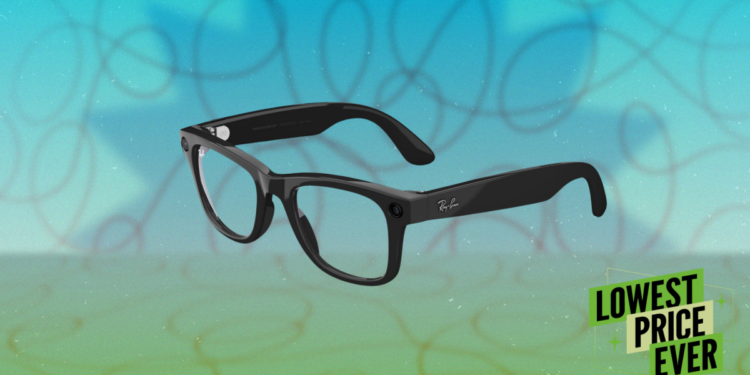 The Ray-Ban Meta Wayfarer Smart Glasses Are 25% Off Right Now