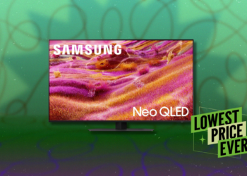 The Samsung QN90F Neo QLED 4K TV Is Over $350 Off Right Now