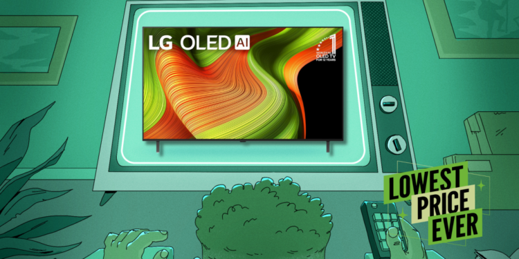 This 55-Inch LG OLED TV Is Nearly Half Off Right Now