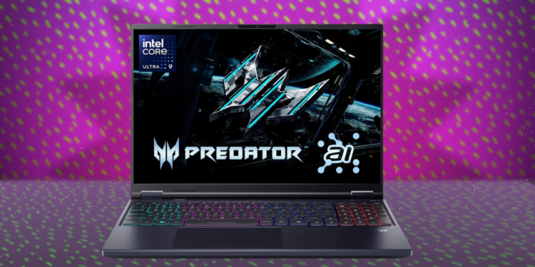 This Acer Predator Helios Neo 16 Gaming Laptop Is $560 Off
