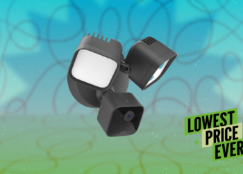 This Bright and Powerful Blink Floodlight Camera Is Over Half Off Right Now