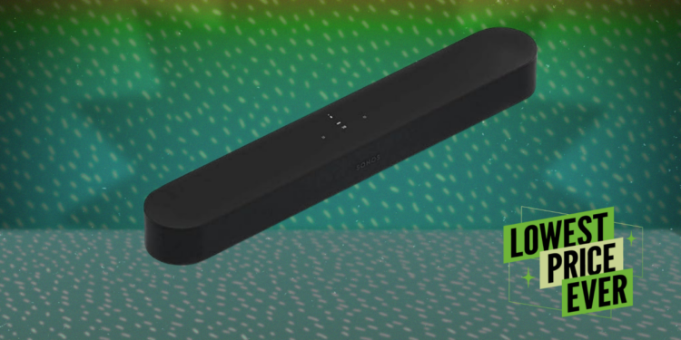 This Sonos Soundbar With Alexa Is 46% Off Right Now