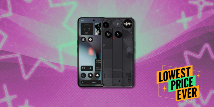 This Streamlined 'Nothing' Phone Is $200 Off During Amazon's Big Spring Sale