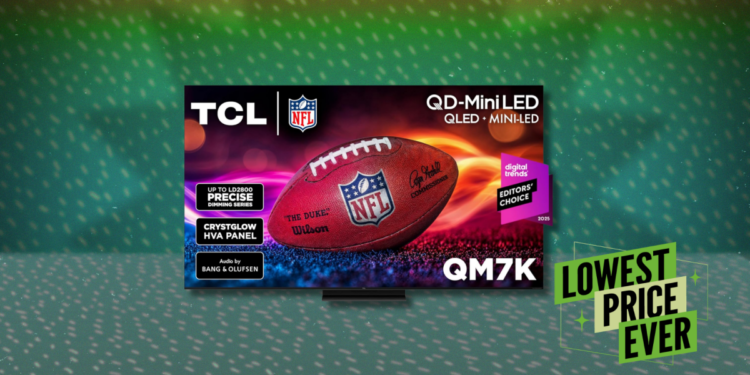 This TCL QLED TV Is Over $200 Off Right Now