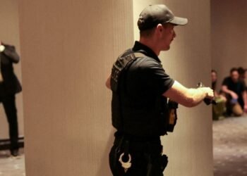 Trump says suspect at White House correspondents’ dinner shooting had multiple weapons, bulletproof vest