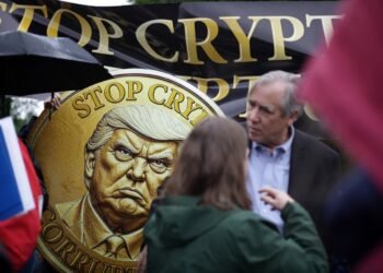 Trump’s meme coin is down 80% since his first event promoting it. He’s holding another gala for it this weekend.