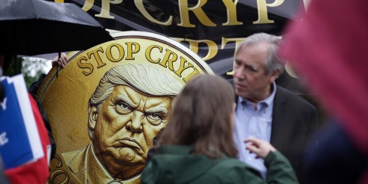 Trump’s meme coin is down 80% since his first event promoting it. He’s holding another gala for it this weekend.