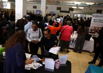 U.S. jobless claims sink to a 57-year low. Jobs aren’t easy to find — or lose.