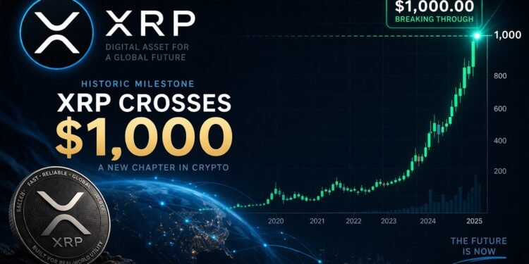 XRP_ historic milestone approaching $1,000