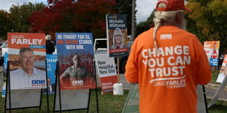 Australia’s Trump-aligned populists vow to fight mass migration after winning first lower house seat