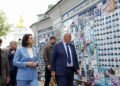 Belarus opposition leader visits Ukraine as Kyiv warns of escalation