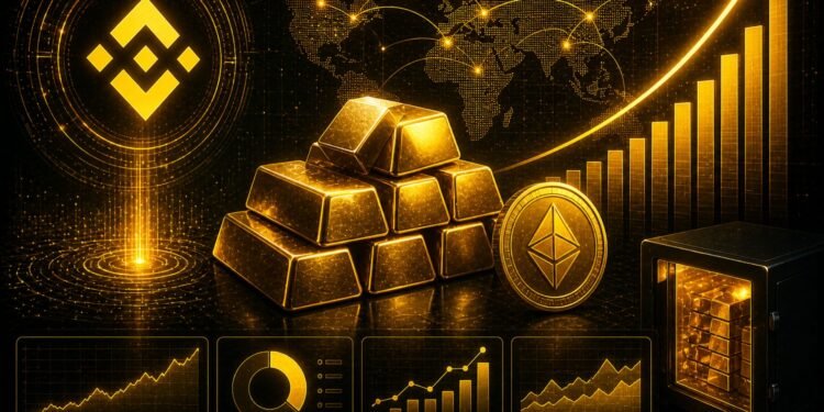 Binance Tokenized Gold Reserves Grew 344% In 15 Months – Crypto Investors Are Quietly Moving Into Gold