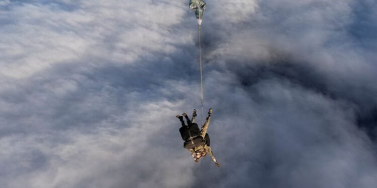 British paratroopers lead airdrop onto Tristan da Cunha for suspected hantavirus case
