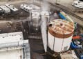 California chemical tank heating up after evacuation in LA suburb, fire official says