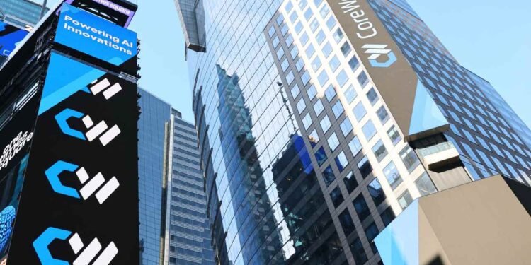 CoreWeave shares plunge. Revenue doubles but AI costs are rising.