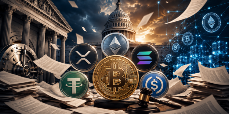 Crypto CLARITY Act Faces 100-Plus Amendments As Stablecoin, Banking Fight Intensifies
