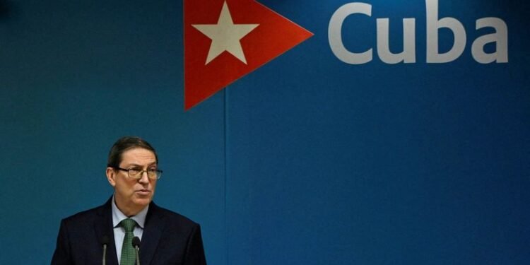 Cuba’s foreign minister calls critical White House statement "misinformed"