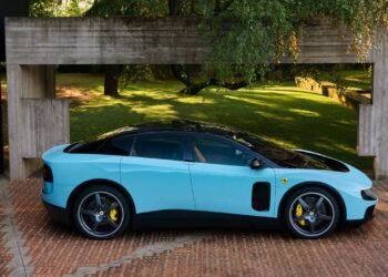 Ferrari’s new electric vehicle was panned on social media. Now the stock market has its say.