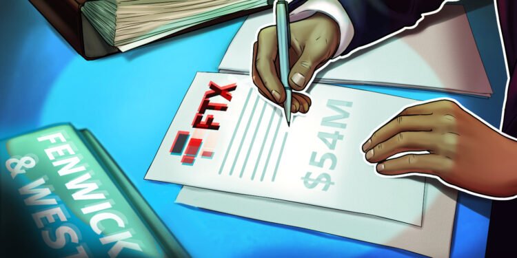 Former FTX Legal Advisor Fenwick & West Settles Lawsuit for $54M