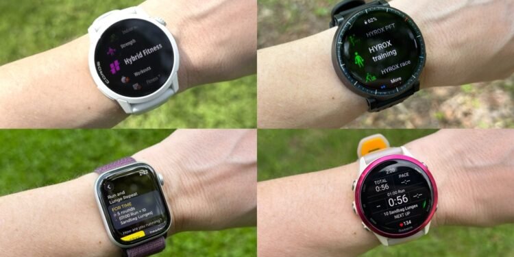I Tried These Four Fitness Watches to See Which Was Best for Hyrox Training