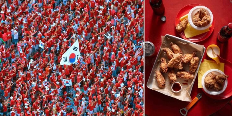 In South Korea, Soccer and Chimaek Are Inseparable