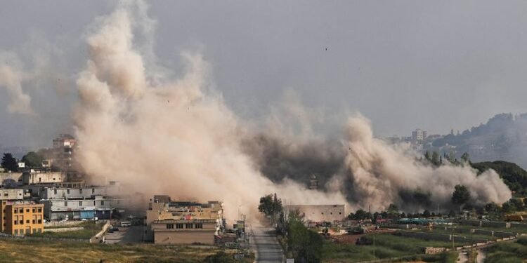 Israel expands ground operation beyond demarcation line in south Lebanon as clashes intensify