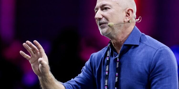 Jeff Bezos shakes up Blue Origin staff incentives ahead of SpaceX IPO, FT reports