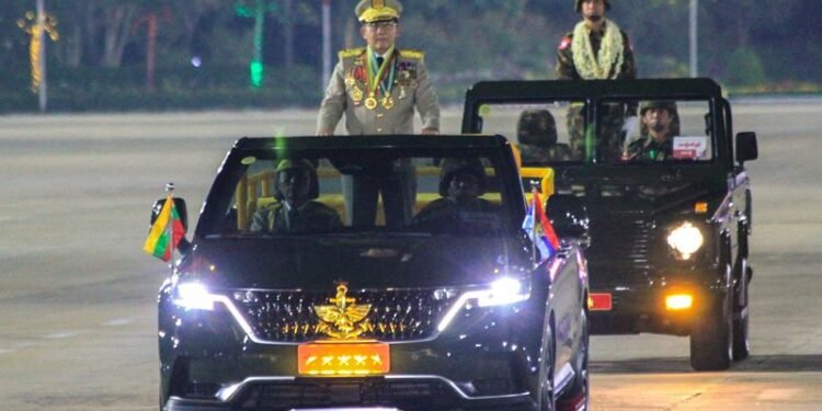 Myanmar’s junta chief turned president heads to India, with an eye on China